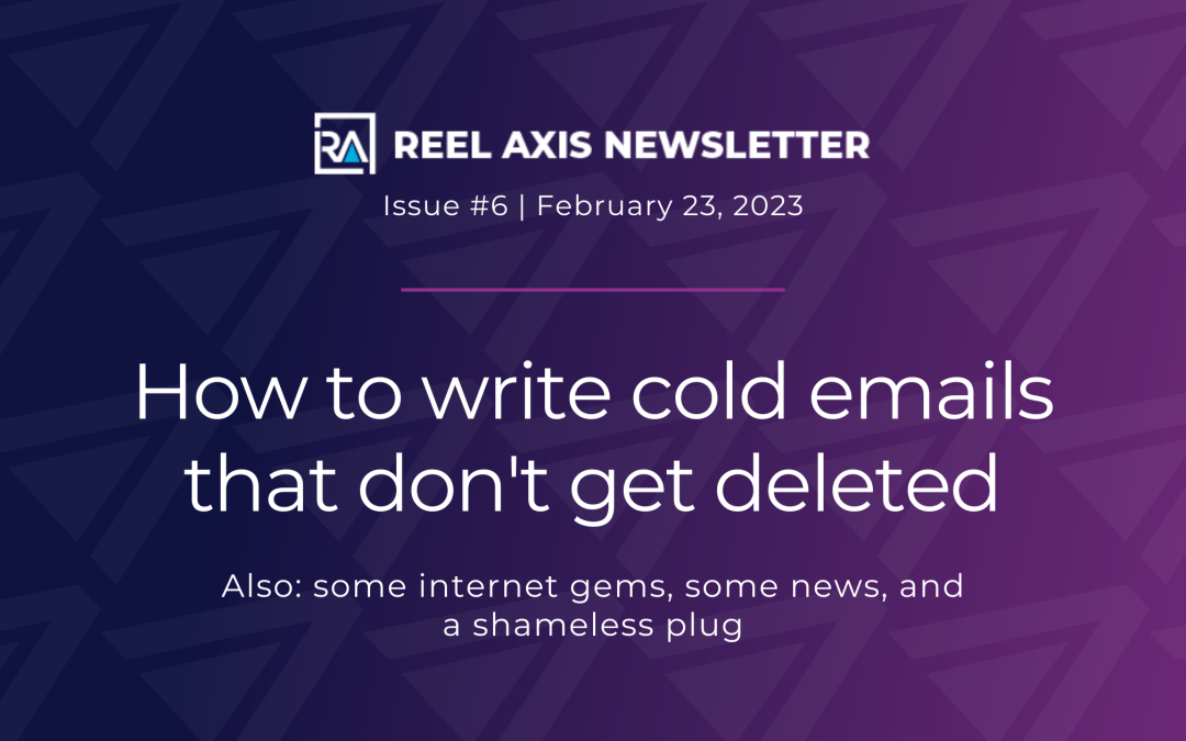 How to write cold emails that don’t get deleted