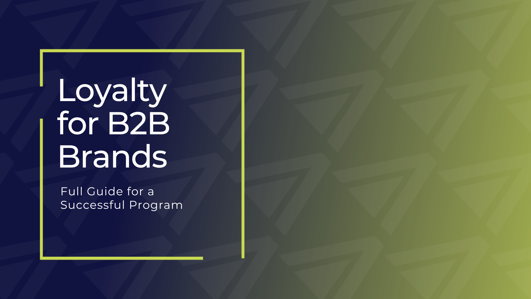 Loyalty For B2B: Full Guide For A Successful Program